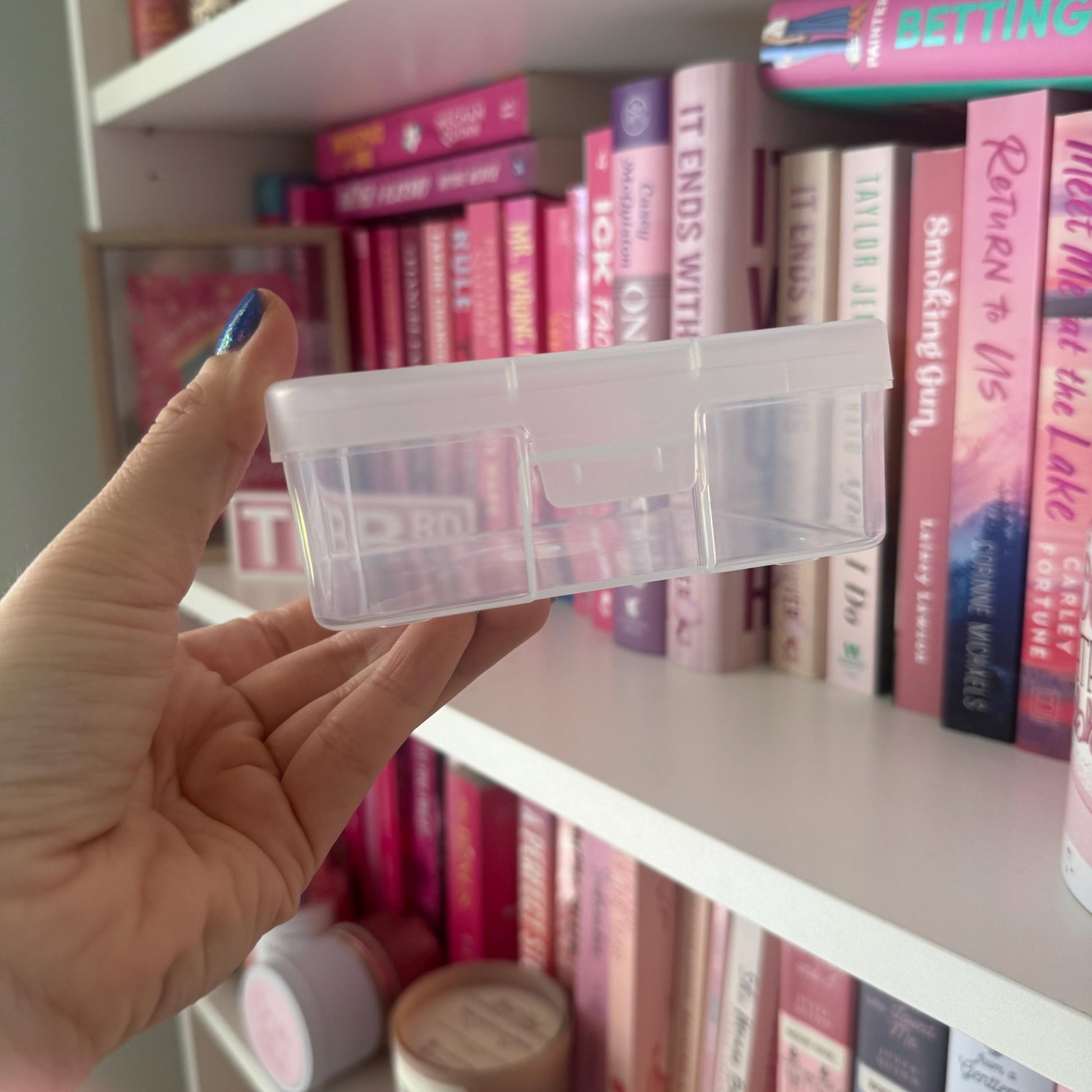 Sticker Addict Storage Box | Kindle Stickers Holder | Sticker Storage Box | Sticker Box | Gift for Book Lover | Organizer for Stickers