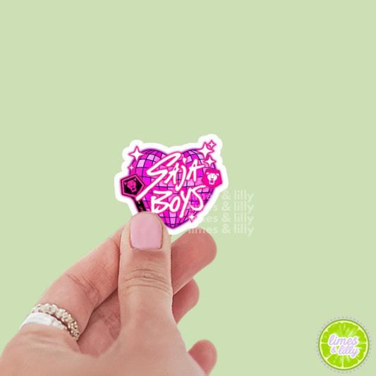 Saja Boys Heart Logo Vinyl Sticker | Demon Hunters Sticker | Kawaii Anime Inspired Sticker | Kindle Sticker