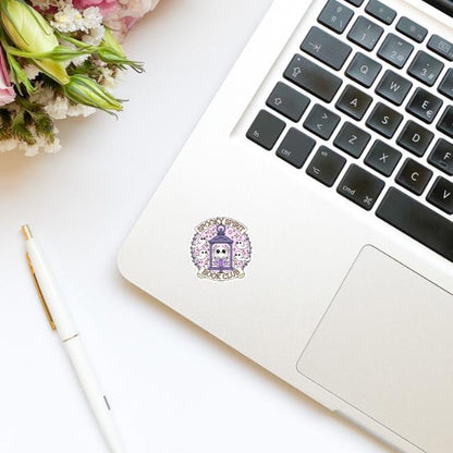 Spooky Spirit Book Club Halloween Fall Vinyl Sticker | Girly Sticker | Kindle Stickers | Bookish Stickers | Ghost Stickers
