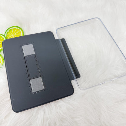 Christmas Cake Snacks Kindle Case with Clear Back | Clear Back with Hand Strap Case | Kindle Paperwhite 11th 12th Gen Colorsoft