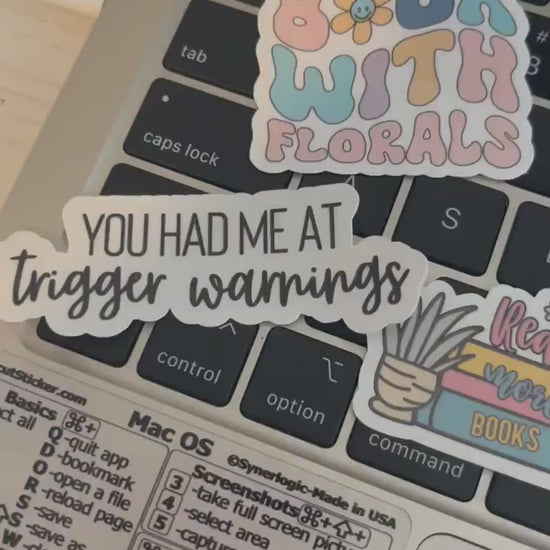 ANY 10 Stickers of your choice, Sticker Pack, Sticker Bundle, Book Stickers, Bookish Stickers, Kindle Stickers, Laptop Decals