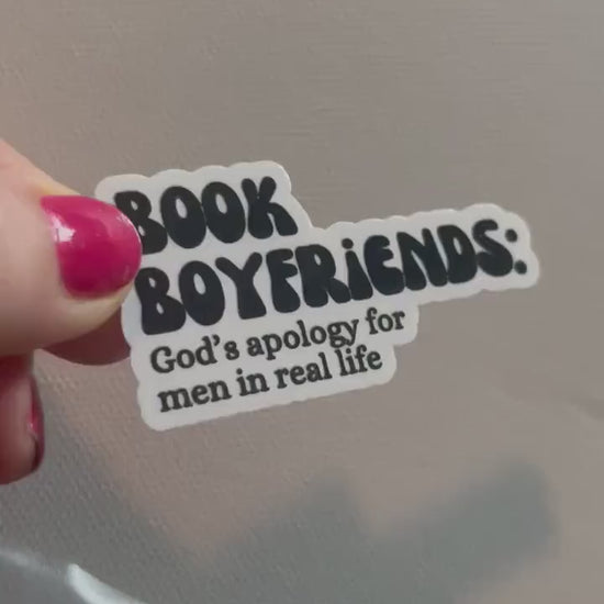 Book boyfriends sticker, book stickers, kindle, laptop, bookstagram , spicy romance, smut stickers, bookish sticker, dirty books