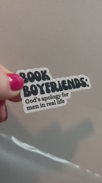 Book boyfriends sticker, book stickers, kindle, laptop, bookstagram , spicy romance, smut stickers, bookish sticker, dirty books