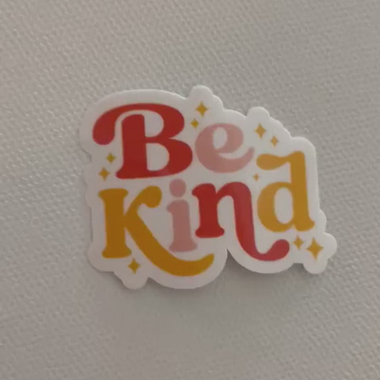 Be Kind Sticker, Kindness Vinyl Sticker, Kindness Matters, Be Kind To Others, mental health, kindle, water bottle sticker, spring sticker