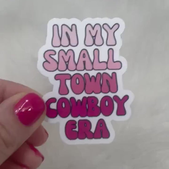 Cowboy romance stickers, cowboy romance era, book stickers, kindle, laptop, romance reader, in my small town cowboy romance