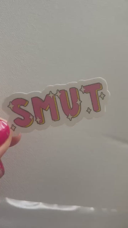 Read SMUT spicy bookish stickers, dark romance, book stickers, kindle stickers, laptop, romance reader, booktok, smut stickers, smutty